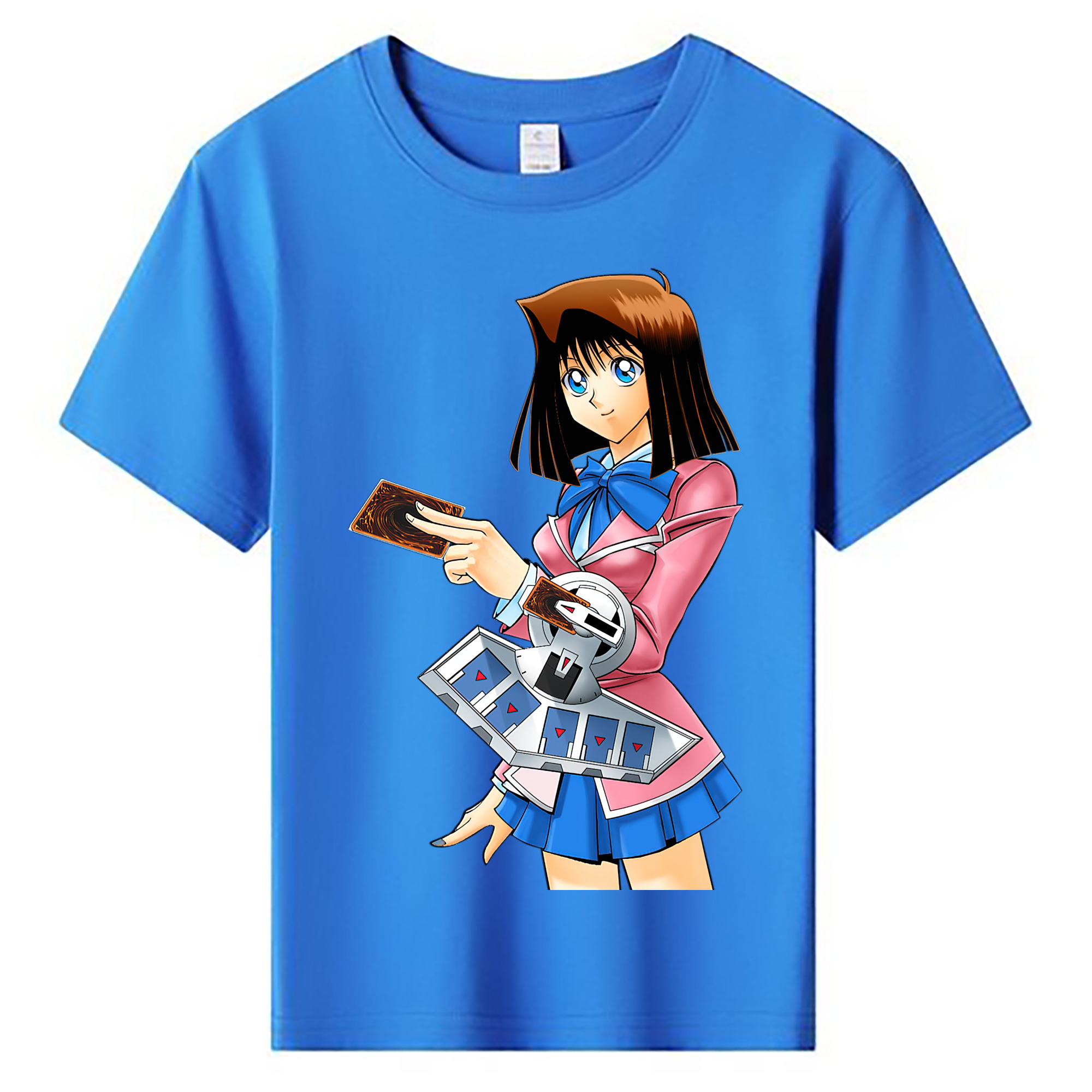 （画像用） 遊☆戯☆王 Yu-Gi-Oh! 綿100％キッズTシャツ（フロントプリント）
